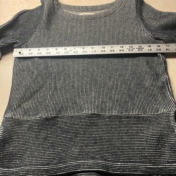 Madewell XS French Rib Side Tie Pullover Sweater - Picture 8 of 9